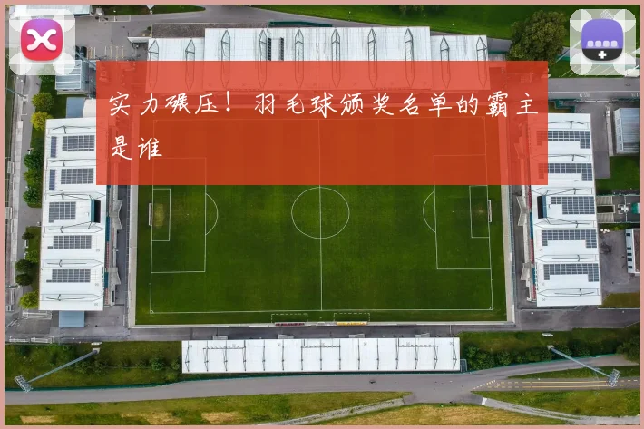 实力碾压！羽毛球颁奖名单的霸主是谁